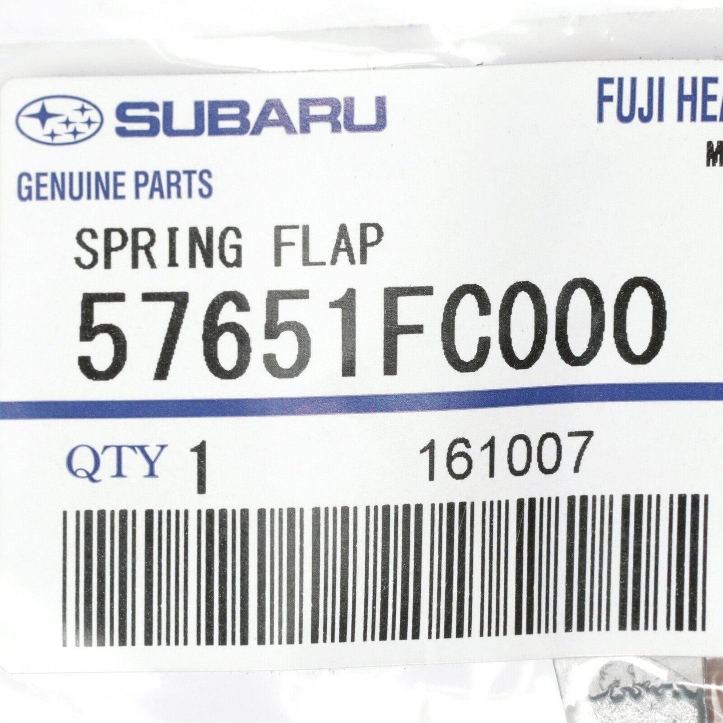Genuine Subaru Fuel Door Spring