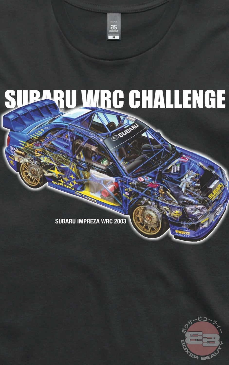 WRC GD WRX Cutaway - Short Sleeve T-Shirt