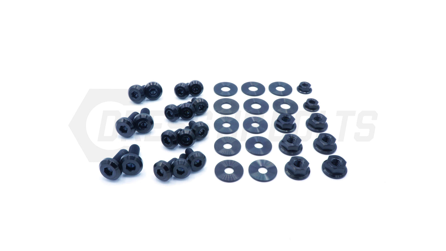 Subaru Legacy/GT (2005-2009) Titanium Dress Up Bolts Engine Bay Kit - DressUpBolts.com
