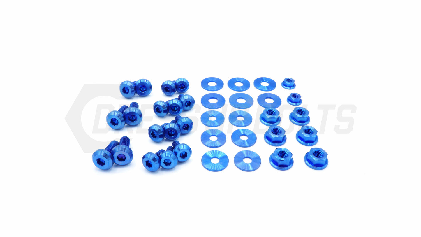 Subaru Legacy/GT (2005-2009) Titanium Dress Up Bolts Engine Bay Kit - DressUpBolts.com