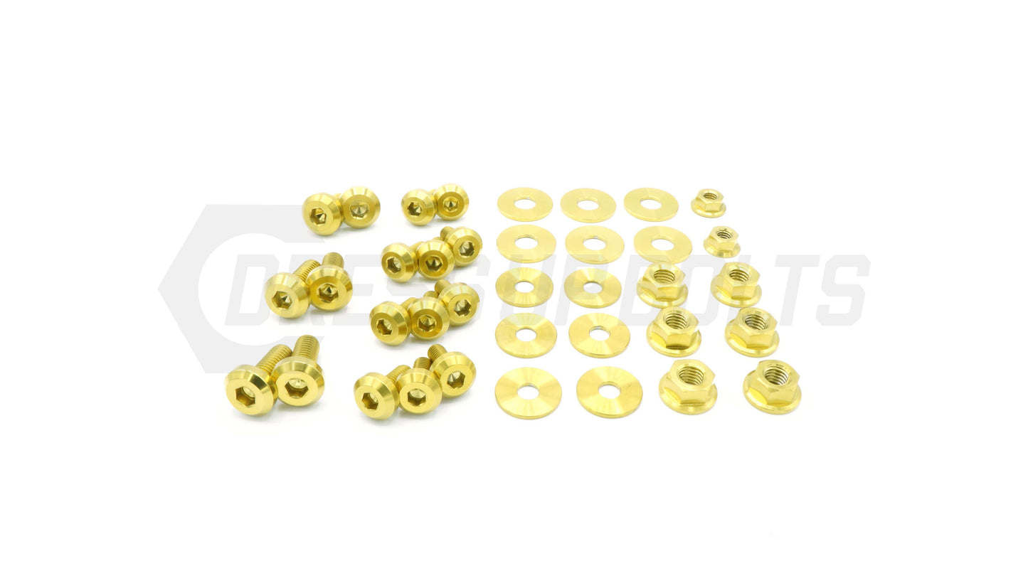 Subaru Legacy/GT (2005-2009) Titanium Dress Up Bolts Engine Bay Kit - DressUpBolts.com