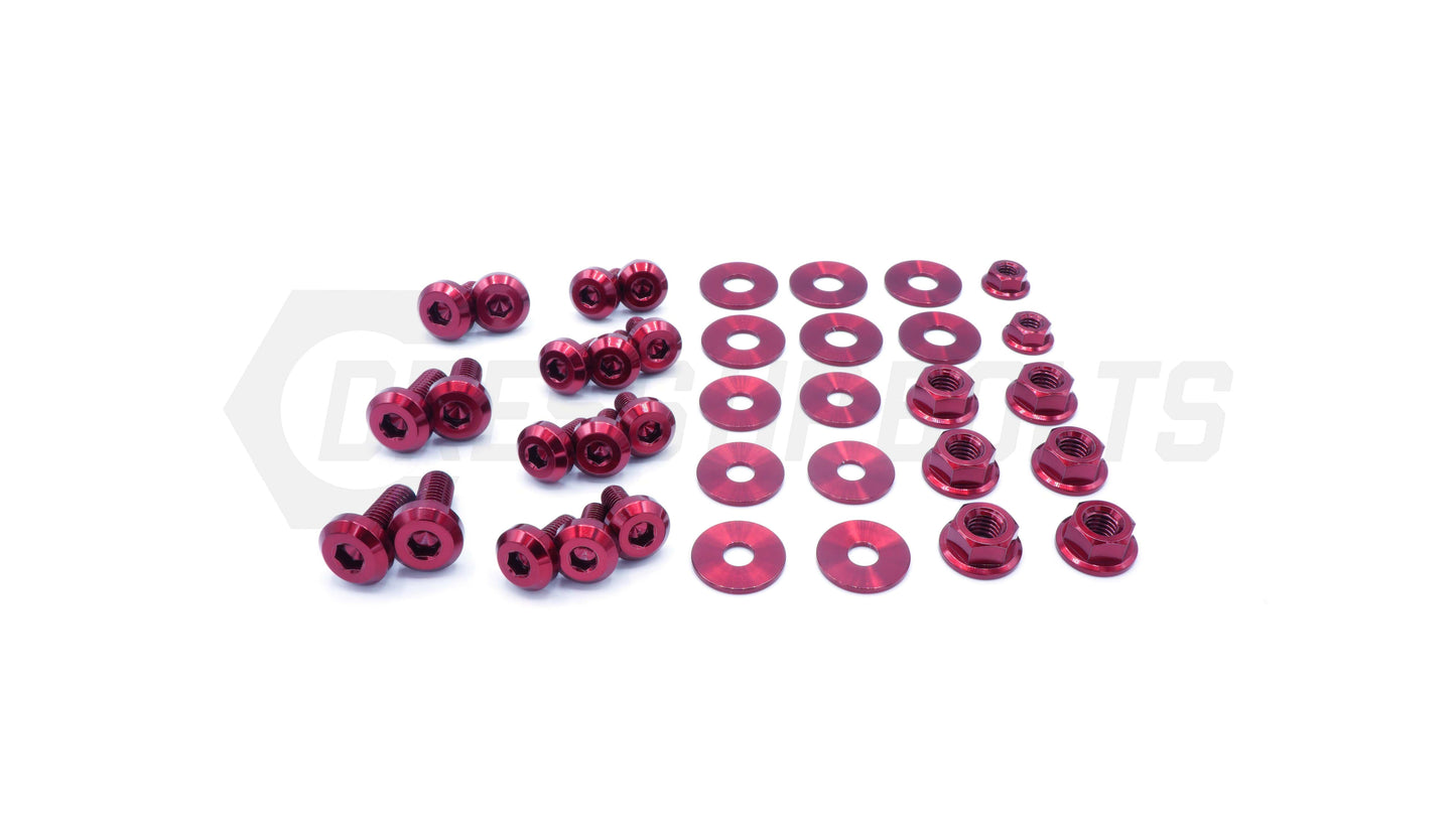 Subaru Legacy/GT (2005-2009) Titanium Dress Up Bolts Engine Bay Kit - DressUpBolts.com