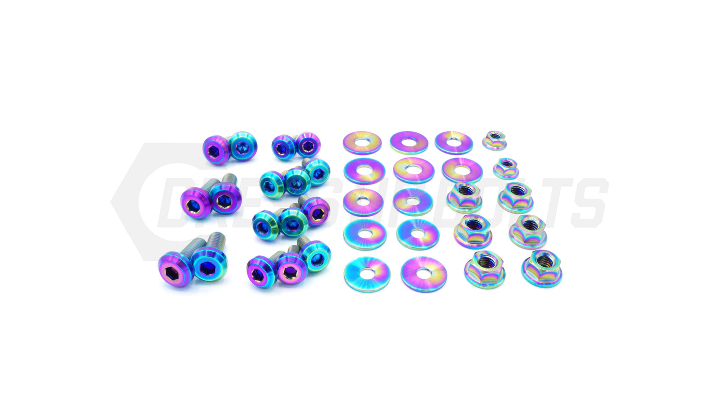 Subaru Legacy/GT (2005-2009) Titanium Dress Up Bolts Engine Bay Kit - DressUpBolts.com