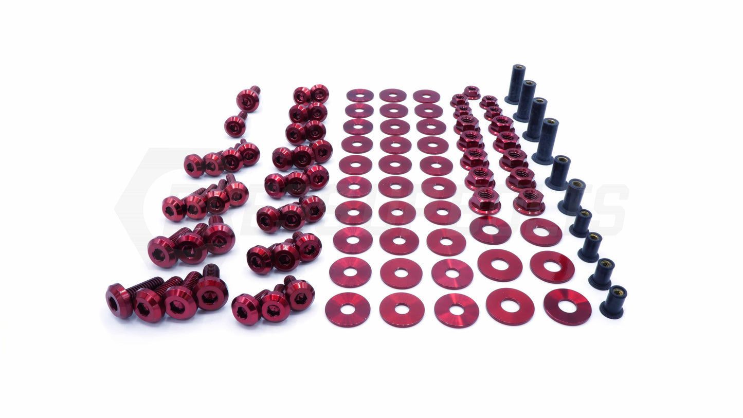 Dress Up Bolts Stage 2 Titanium Hardware Engine Bay Kit - Subaru WRX/STI (2015-2021)
