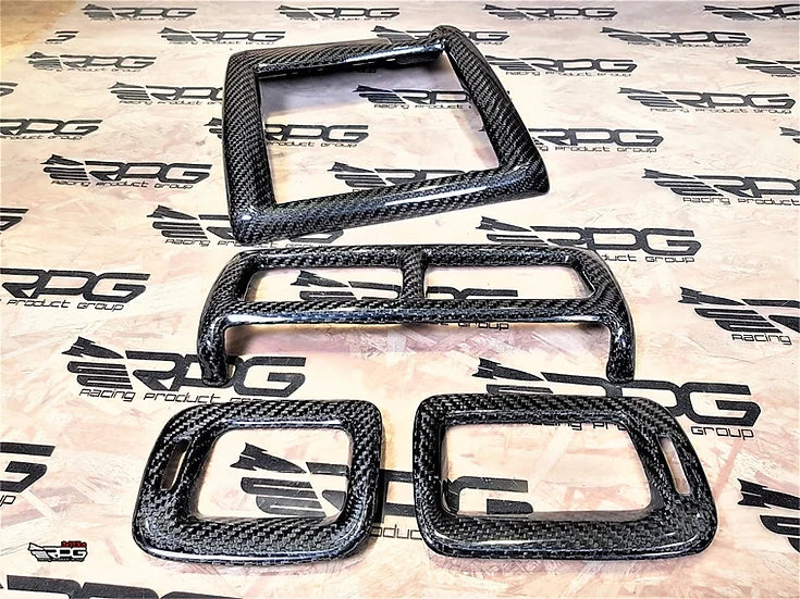 RPG Carbon GC/GF Chassis Cabin Center Console / Air Vent Trim Cover