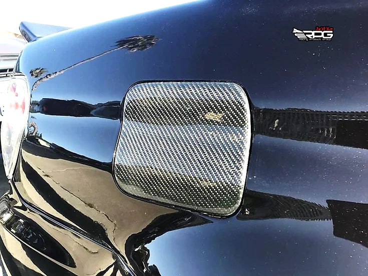 RPG Carbon GD Sedan Chassis - Carbon Fiber Fuel Door Cover