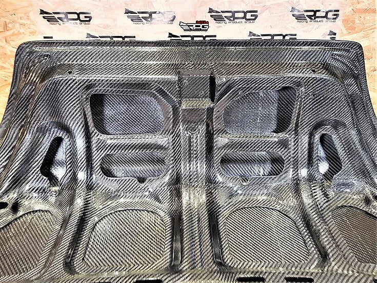RPG Carbon GC8 - OEM Style Vacuum Form Carbon Trunk Boot Lid