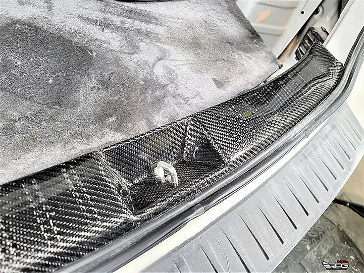 RPG Carbon GR 5D - Vacuum Carbon Trunk Latch Trim Panel Cover (Replacement)