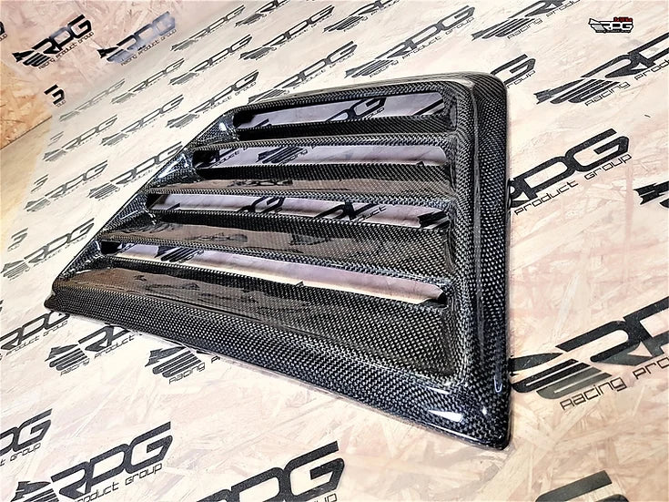 RPG Carbon GD WRC World Rally Vacuum Carbon S12 Style Hood Vent