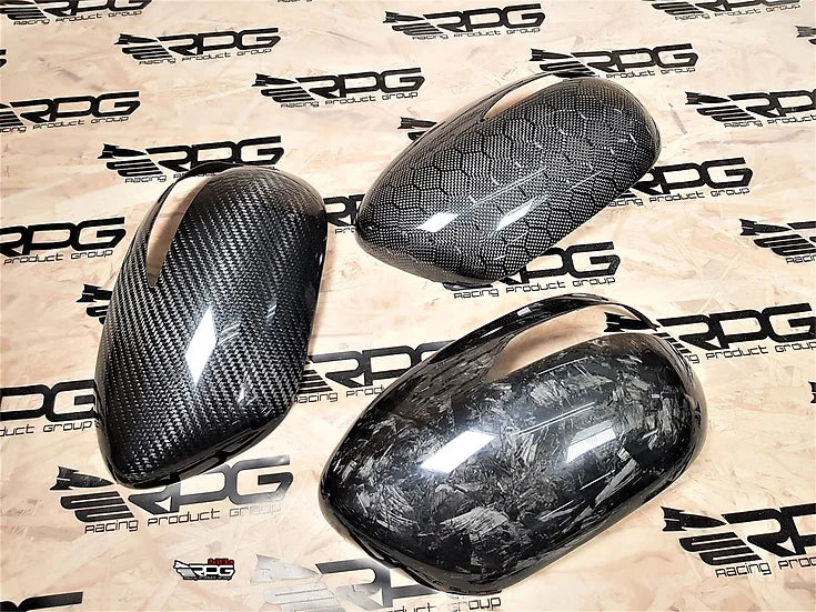 RPG Carbon GR GV Chassis Vacuum Carbon Fiber Mirror Cover Set