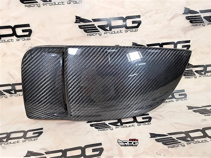 RPG Carbon GDB Blobeye Vacuum Form Carbon Fiber Foglight Cover Pair