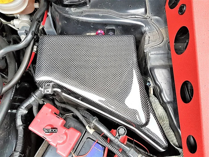 RPG Carbon Vacuum Carbon Engine Bay Fuse Box Cover