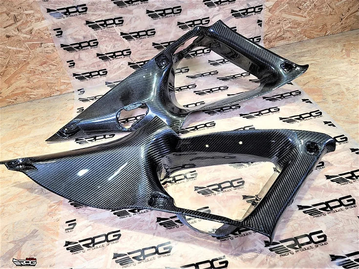 RPG Carbon GR 5D 2pcs Vacuum Carbon C Pillar Upper Trim Set (Replacement)