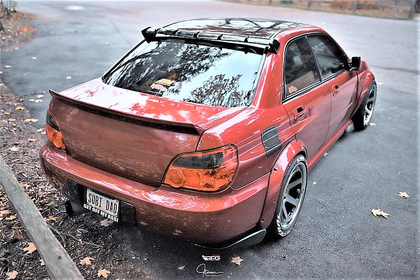 RPG Carbon GD Sedan Chassis - Carbon Fiber Fuel Door Cover