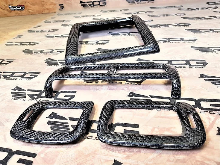 RPG Carbon GC/GF Chassis Cabin Center Console / Air Vent Trim Cover