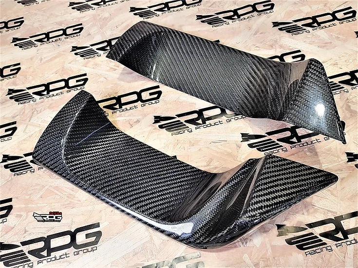 RPG Carbon GV Sedan Rear Bumper Exhaust Heat Shield