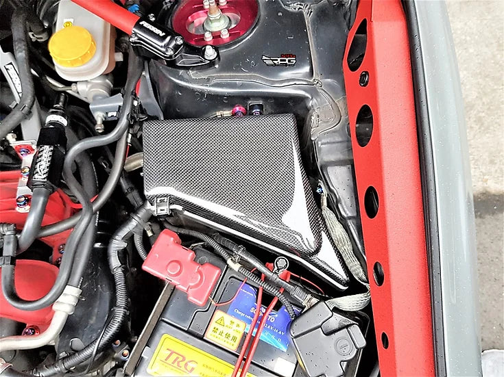 RPG Carbon Vacuum Carbon Engine Bay Fuse Box Cover