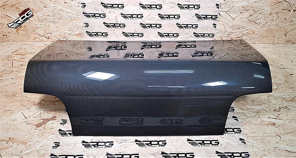 RPG Carbon GC8 - OEM Style Vacuum Form Carbon Trunk Boot Lid