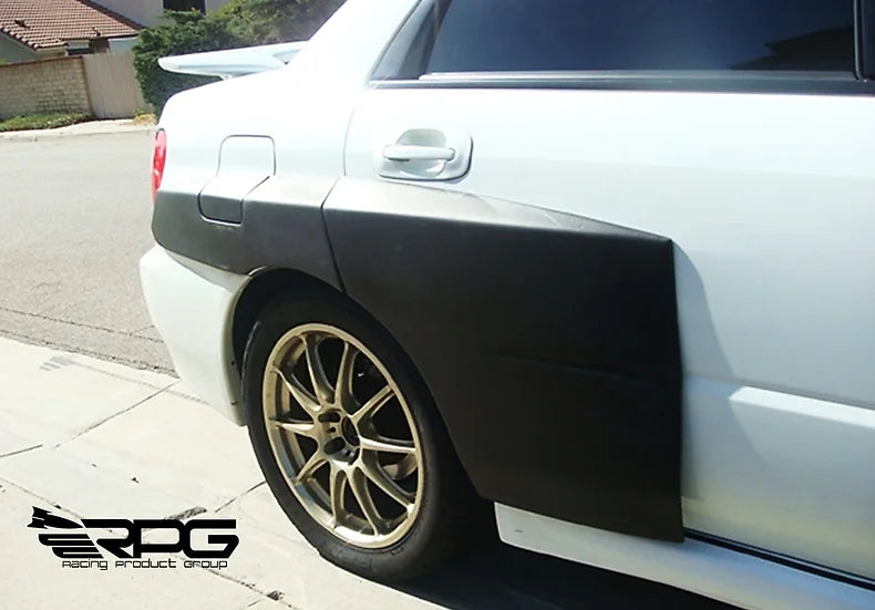RPG Carbon WRC GD Rally Rear 5pcs Wide Fender Kit