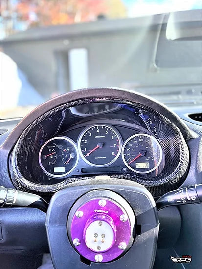 RPG Carbon GD - Vacuum Carbon Dash Gauge Cluster Surround Bezel Trim