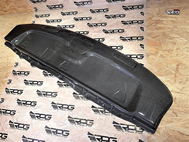 RPG Carbon GD Chassis Vacuum Carbon Rear Deck Cover (Replacement)