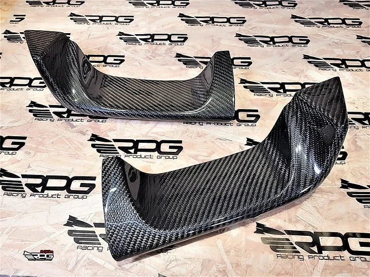 RPG Carbon GV Sedan Rear Bumper Exhaust Heat Shield