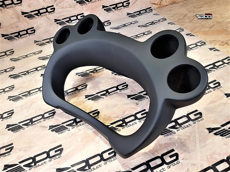 RPG Carbon GR GV Rally X Gauge Cluster Surround 4 Gauge Pod