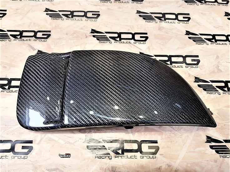 RPG Carbon GDB Blobeye Vacuum Form Carbon Fiber Foglight Cover Pair