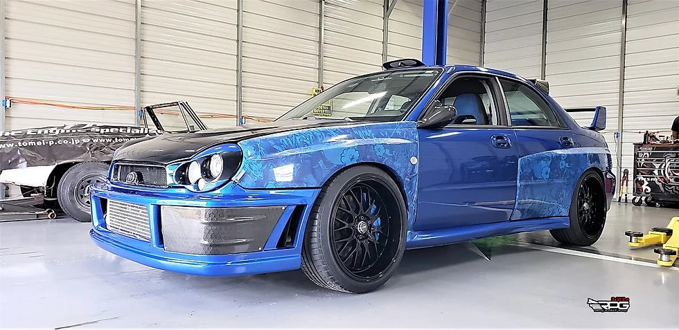 RPG Carbon GDA WRC S7 Style Fiber Bumper Grill