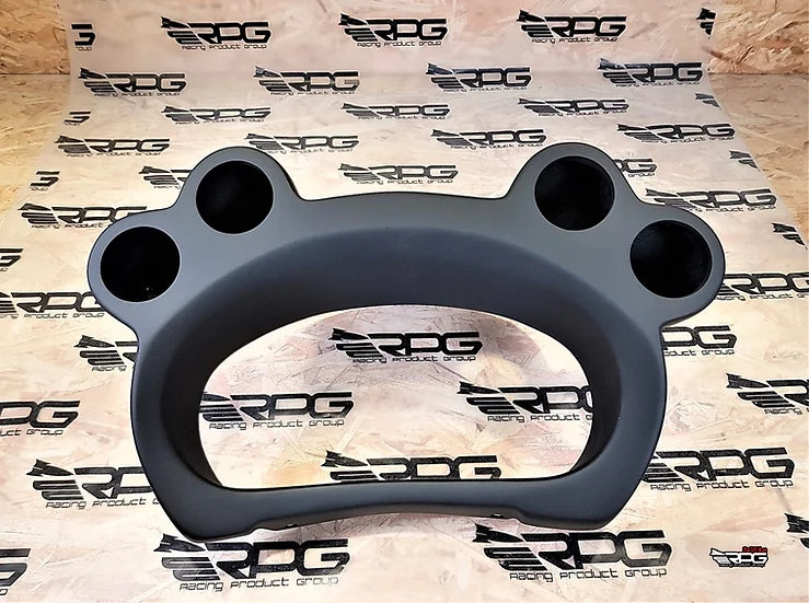 RPG Carbon GR GV Rally X Gauge Cluster Surround 4 Gauge Pod