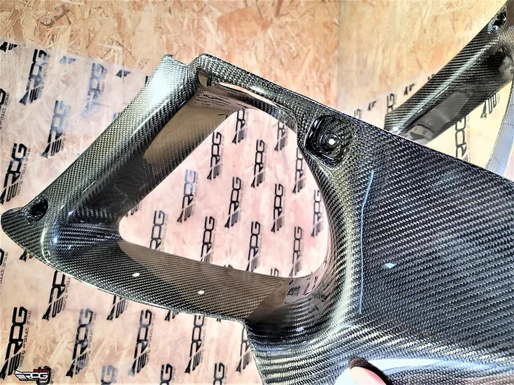 RPG Carbon GR 5D 2pcs Vacuum Carbon C Pillar Upper Trim Set (Replacement)