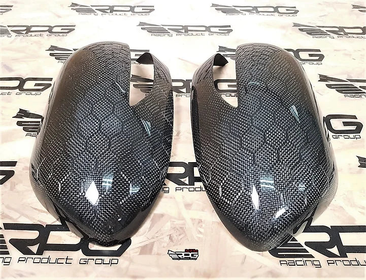 RPG Carbon GR GV Chassis Vacuum Carbon Fiber Mirror Cover Set