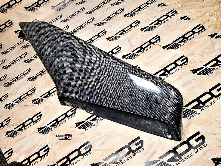 RPG Carbon WRX / STi -RR RoadRage Vacuum Form Carbon Air Snorkel Induction Duct Shroud Kit
