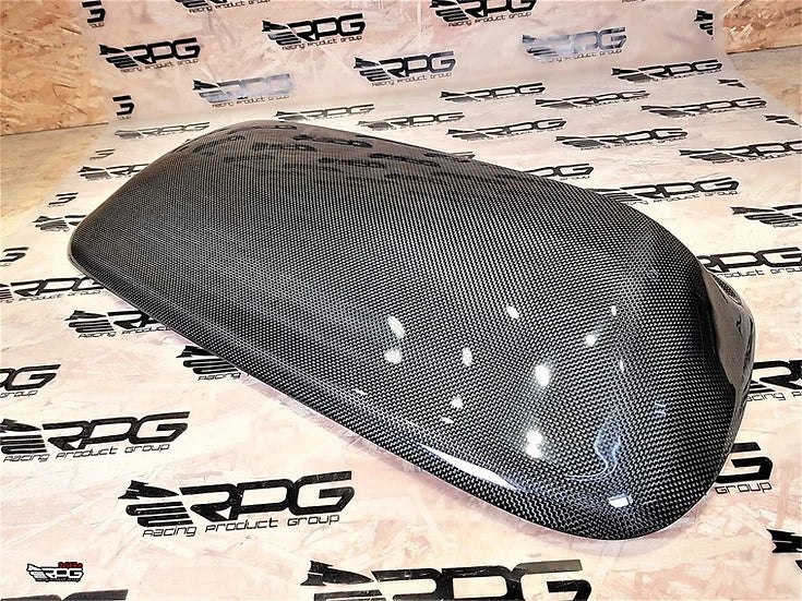 RPG Carbon GDA (Bugeye) JDM STi Style Mesh Grilled Vacuum Carbon Fiber Hood Scoop