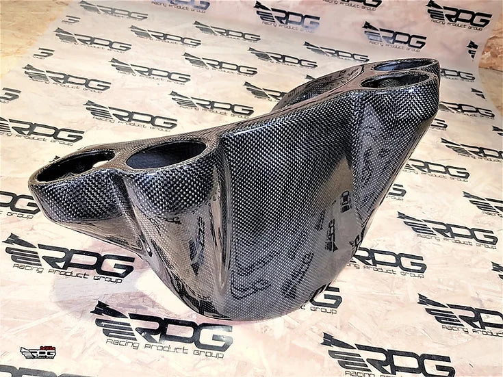 RPG Carbon GR GV Rally X Gauge Cluster Surround 4 Gauge Pod