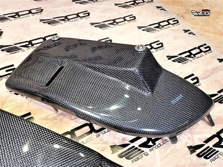RPG Carbon - Combo GDB Bumper Foglight License Plate Holder Duct Set