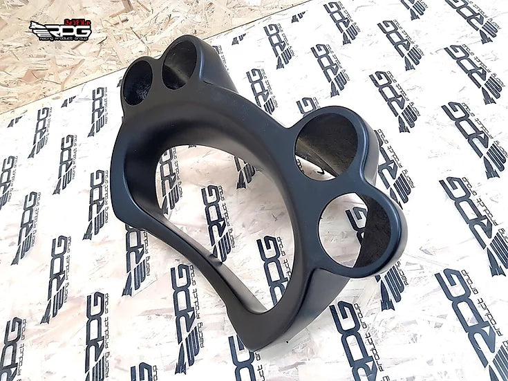 RPG Carbon GR GV Rally X Gauge Cluster Surround 4 Gauge Pod