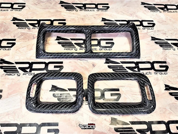 RPG Carbon GC/GF Chassis Cabin Center Console / Air Vent Trim Cover