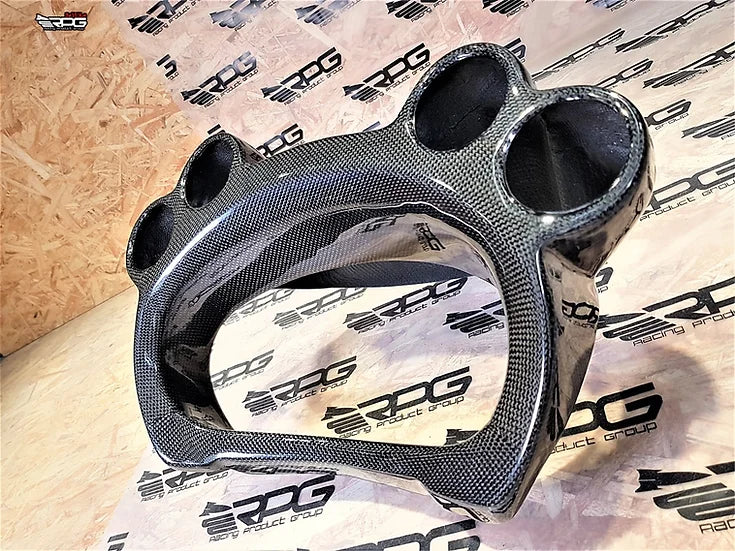 RPG Carbon GR GV Rally X Gauge Cluster Surround 4 Gauge Pod