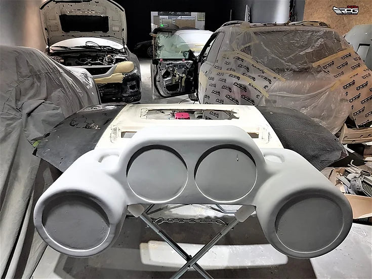 RPG Carbon GDA Bugeye - WRC Prodrive Replica Vacuum Form LAMP POD