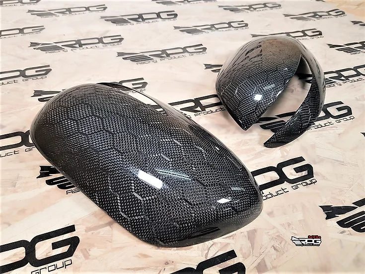 RPG Carbon GR GV Chassis Vacuum Carbon Fiber Mirror Cover Set