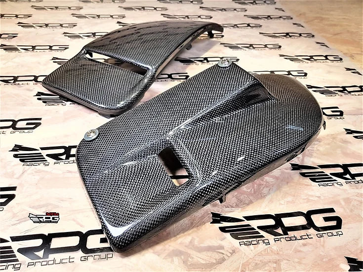 RPG Carbon - Combo GDB Bumper Foglight License Plate Holder Duct Set
