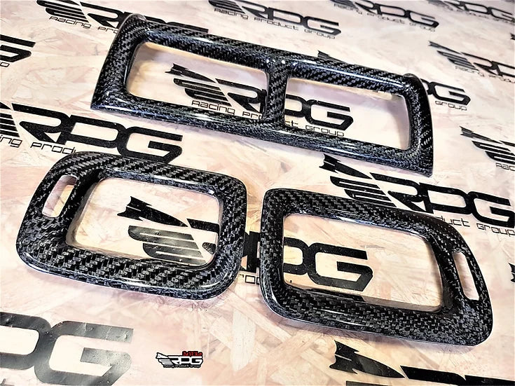 RPG Carbon GC/GF Chassis Cabin Center Console / Air Vent Trim Cover