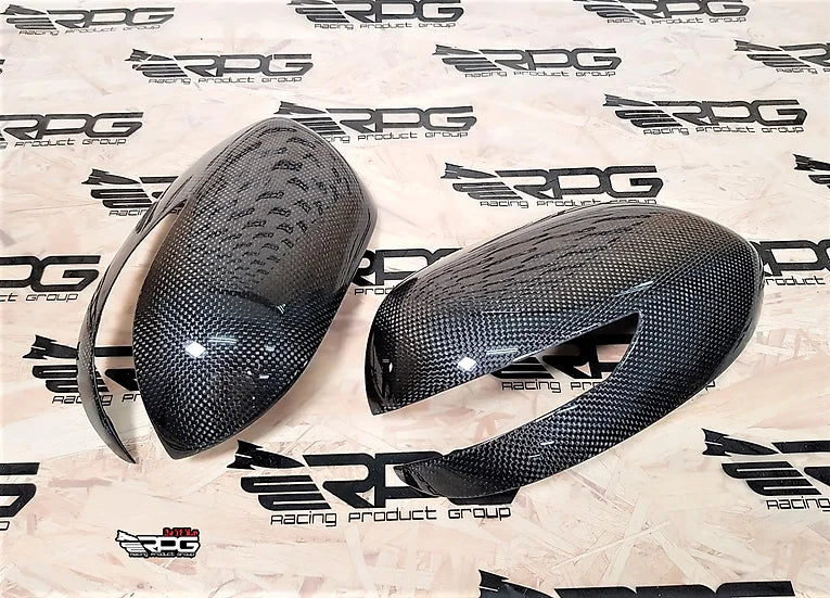 RPG Carbon GR GV Chassis Vacuum Carbon Fiber Mirror Cover Set