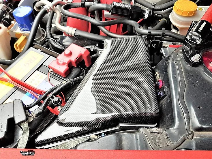 RPG Carbon Vacuum Carbon Engine Bay Fuse Box Cover