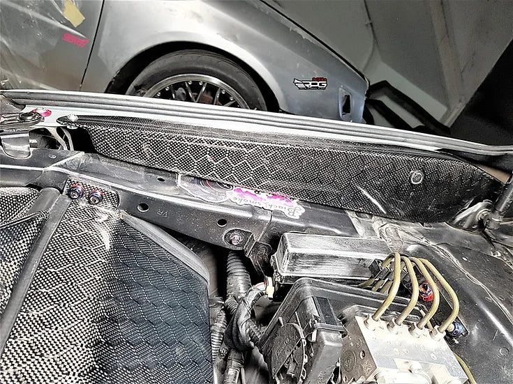 RPG Carbon VM/VA Engine Bay Dress Up - Vacuum Form Carbon Fender Shroud