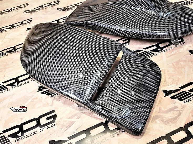 RPG Carbon - Combo GDB Bumper Foglight License Plate Holder Duct Set