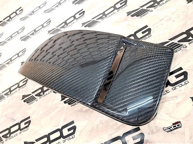 RPG Carbon GDB Blobeye Vacuum Form Carbon Fiber Foglight Cover Pair