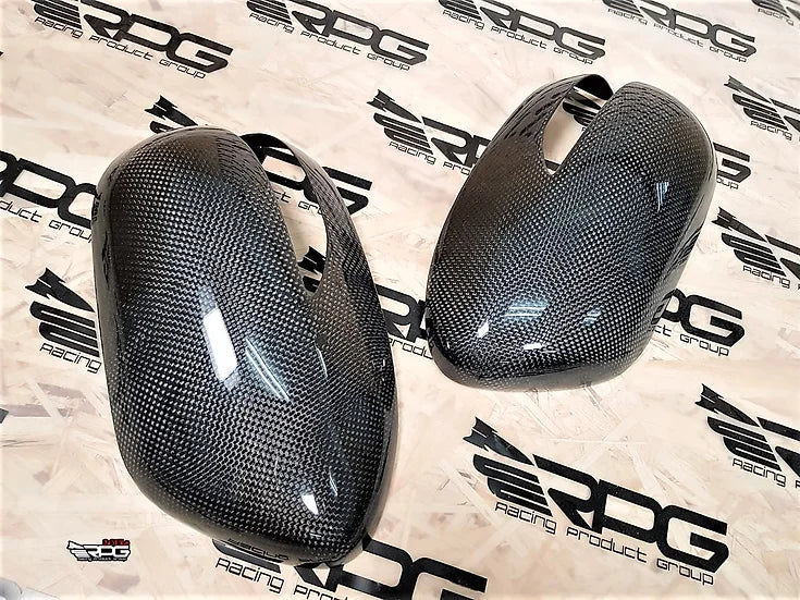 RPG Carbon GR GV Chassis Vacuum Carbon Fiber Mirror Cover Set