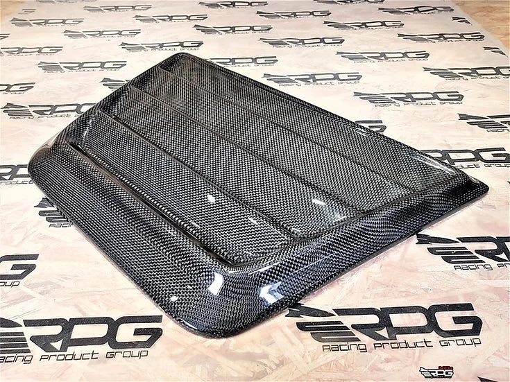RPG Carbon GD WRC World Rally Vacuum Carbon S12 Style Hood Vent